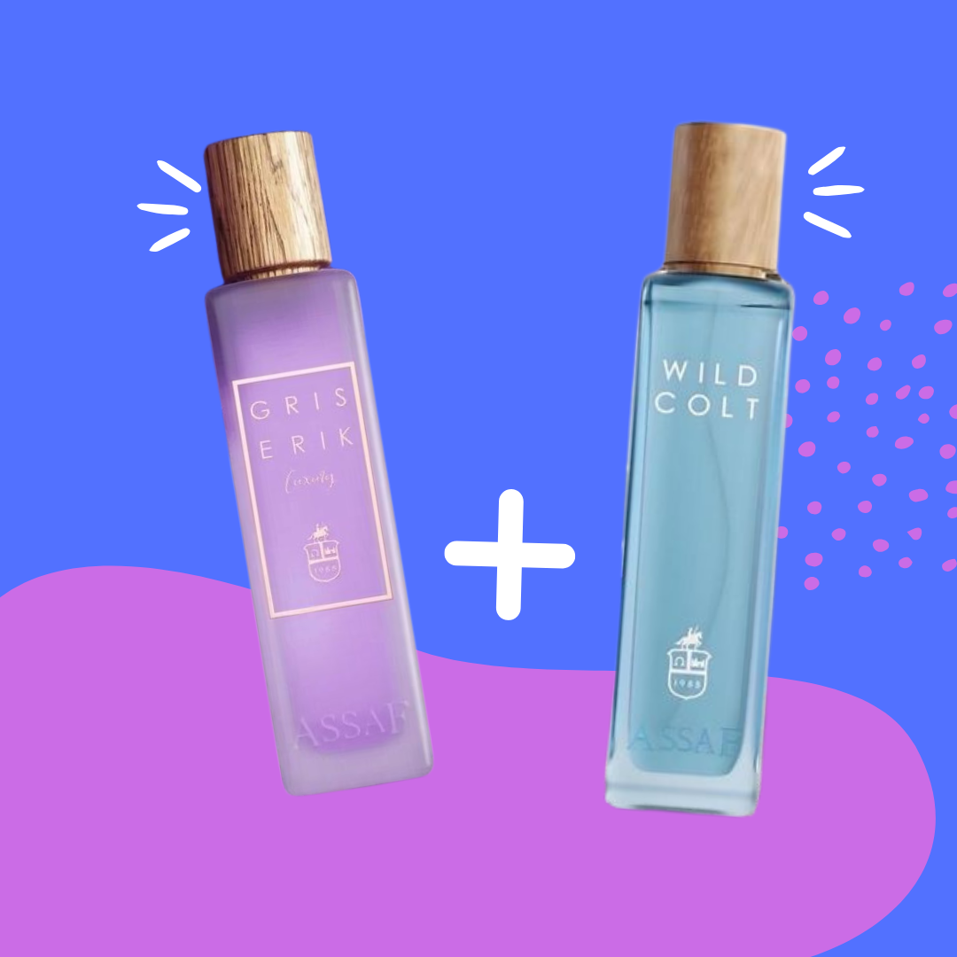 Assaf Wild Cold + Gris Erik|Premium Fragrance Set